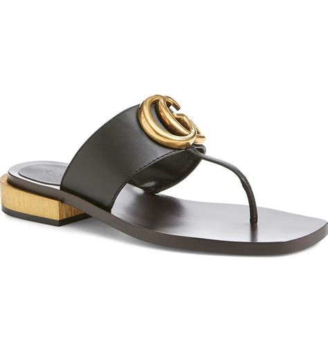 gucci sandals womens nordstrom|Gucci snakeskin sandals.